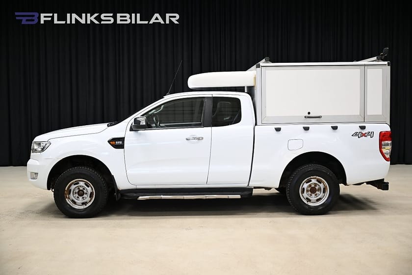 Bild 1 av Ford Ranger SuperCab 2.2 TDCi 160HK Automat|Kåpa|Inredd|Släde|Inverter|Moms