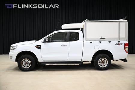 Ford Ranger SuperCab 2.2 TDCi 160HK Automat|Kåpa|Inredd|Släde|Inverter|Moms