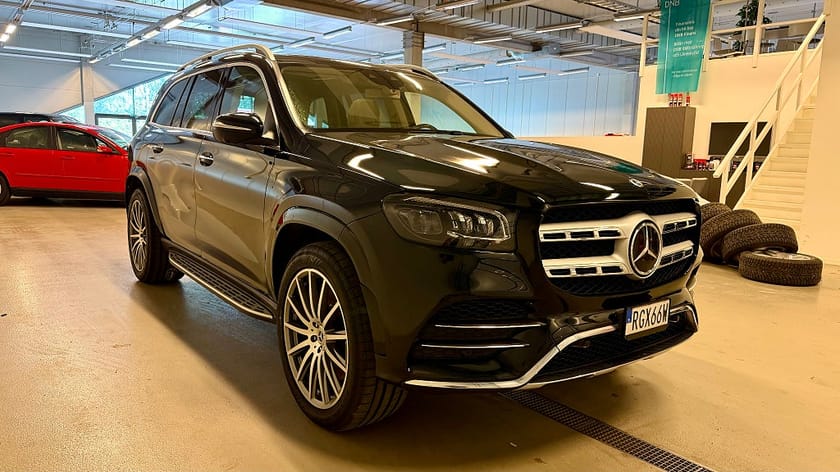 Bild 2 av Mercedes-Benz GLS 400 d 4MATIC AMG / Premiumpaket Plus/6-Sits / Soft-Close / HUD