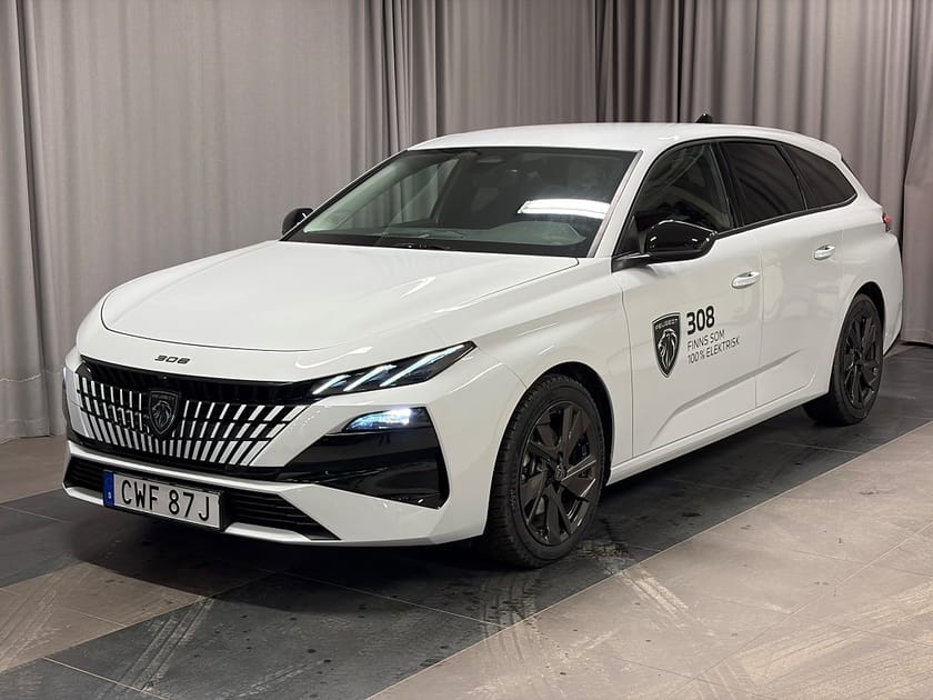 Bild 1 av Peugeot 308 SW Hybrid 145 FL ALLURE AUT Dragkrok Demobil