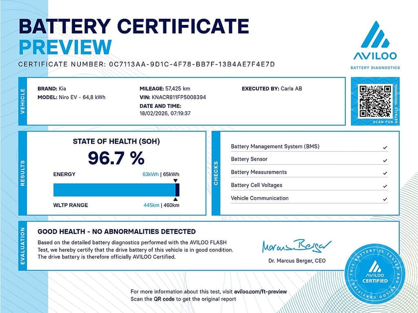 Bild 3 av Kia Niro EV 64 kWh Action Navi Backkamera Adap.Farth