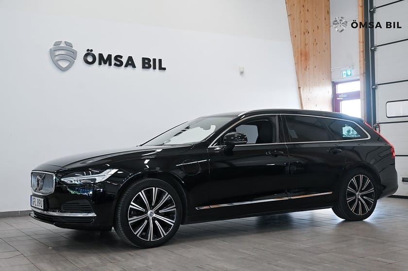 Bild 1 av Volvo V90 Recharge T8 AWD PLUS BRIGHT Navi Skinn Carplay 456hk