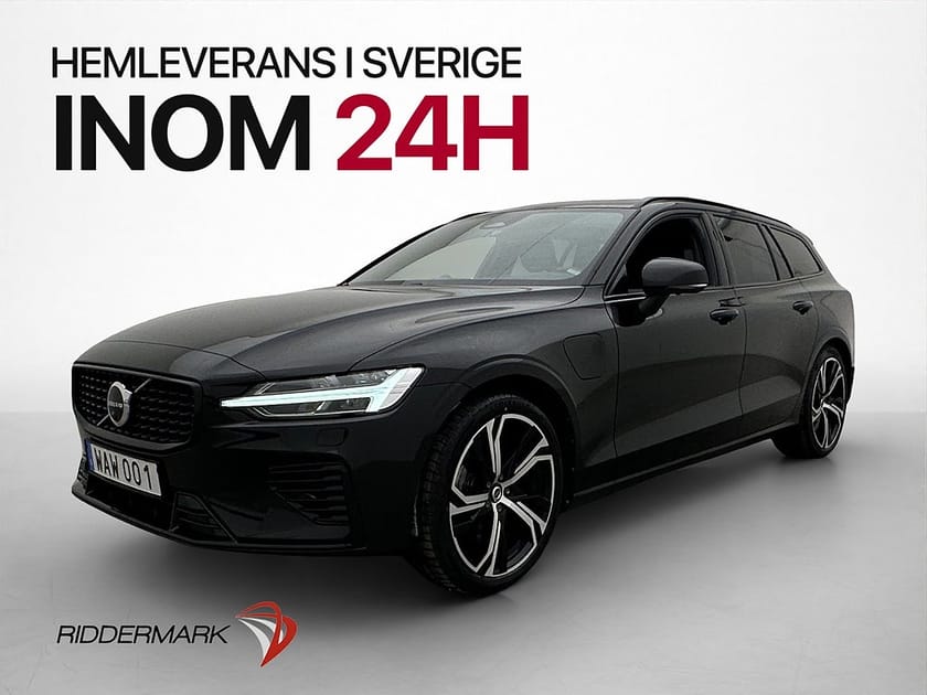 Bild 3 av Volvo V60 T8 456hk AWD Ultimate Dark B&W Pano HUD Värm MOMS