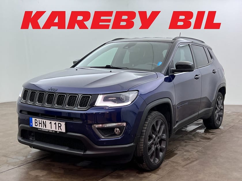 Bild 1 av Jeep Compass 4xe Plug-in Hybrid S 240hk Kamera Alpine Skinn Nyservad
