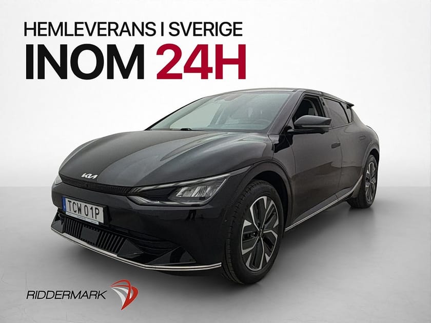 Bild 1 av Kia EV6 77.4 kWh AWD 325hk PLUS 360° Skinn Elstolar MOMS