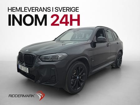 BMW X3 xDrive30e 292hk M-Sport Navi 360° Skinn Cockpit Drag