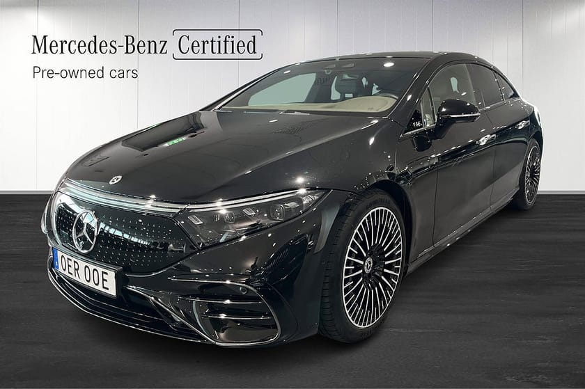 Bild 1 av Mercedes-Benz EQS 580 4MATIC AMG Line BURMESTER//PANO//SUPERCREEN//DRAG