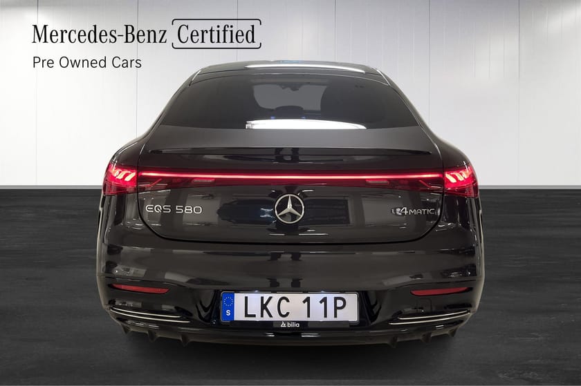 Bild 5 av Mercedes-Benz EQS 580 4MATIC AMG / Pano / RattVä / Akustikglas