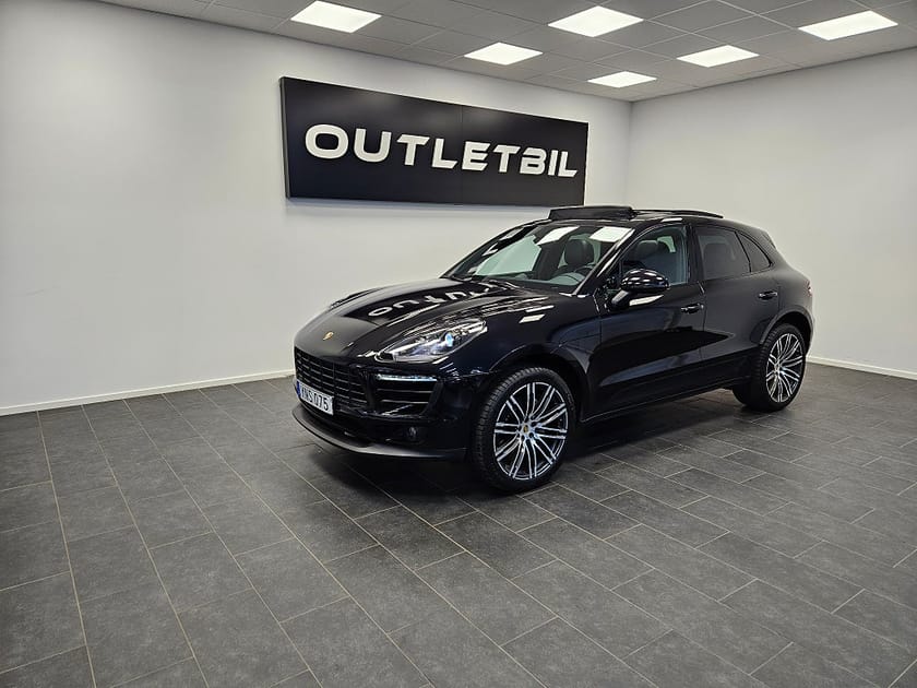 Bild 1 av Porsche Macan S Diesel 258hk 4x4 Panorama Värmare Drag Läder Navi 21"