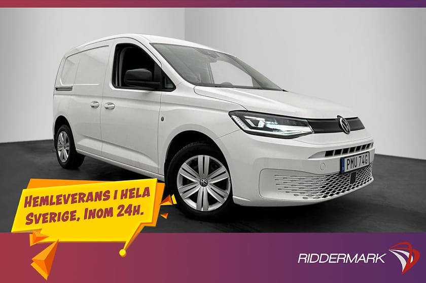 Bild 1 av Volkswagen Caddy Cargo 2.0TDI 4M Värmare B-Kamera CARPLAY Moms