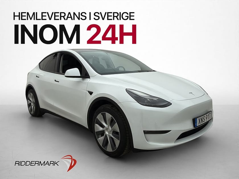 Bild 1 av Tesla Model Y Long Range AWD Pano AP Svensksåld MOMS