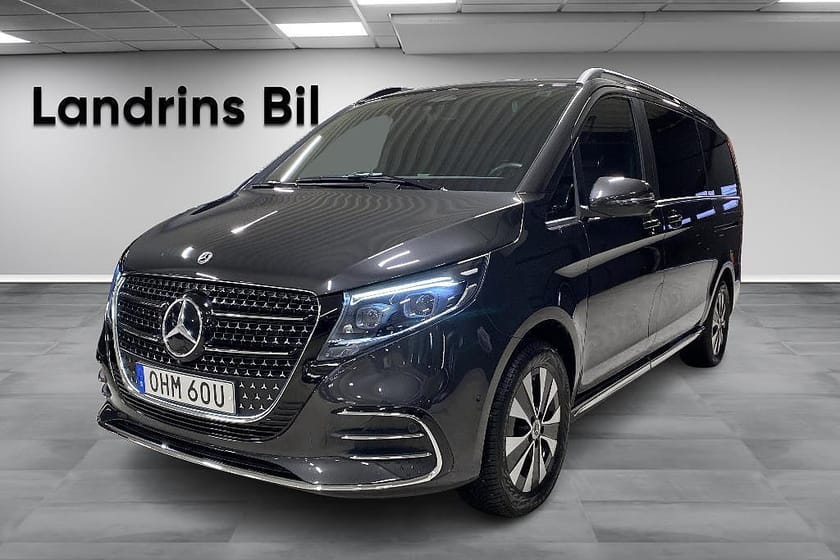 Bild 1 av Mercedes-Benz V 300d 4MATIC 3.2t AMG Värmare Burmester MOMS Drag