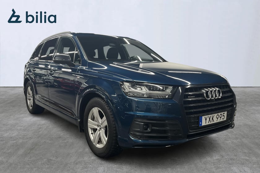 Bild 2 av Audi Q7 50 TDI quattro BOSE Fyrhjulsstyrning MMI Night Vision Matrix