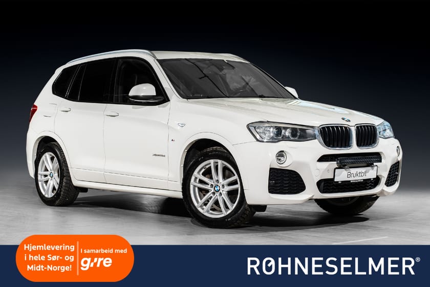 Bilde 1 av BMW X3 xDrive20d xDrive 2.0d 163HK M-Sport Aut|R.kam|Webasto|Cruise|Nav