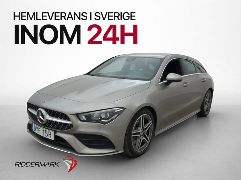 Bild 1 av Mercedes-Benz CLA 200 Shooting Brake AMG Line Värmare Wide Midline Kamera