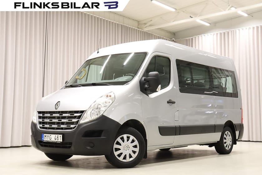 Bild 2 av Renault Master Kombi dCi 125HK 9-Sits Luftfjädring Ramp EnÄgare