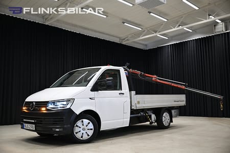 Volkswagen Transporter Chassi Cab 4Motion 150HK Kranbil Flak Leasebar