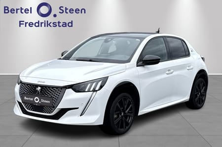 Peugeot e-208 GT, Delskinn, Navi, Keyless, Ad. cruise, LED
