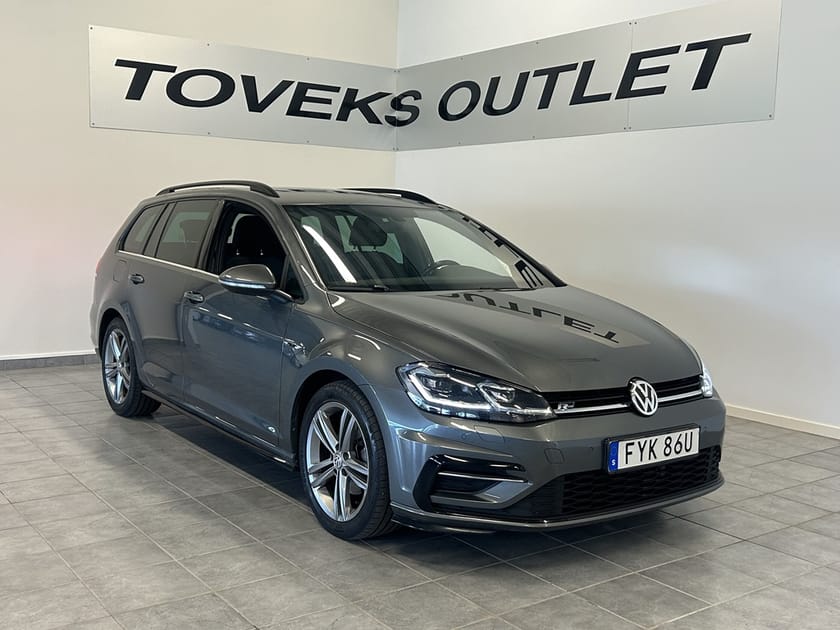 Bild 1 av Volkswagen Golf Sportscombi 150hk 4m Aut R-line LED/värmare
