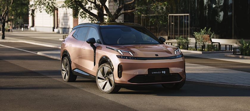 Nya Lynk & Co 08 från 5 595 kr/mån bakgrundsbild