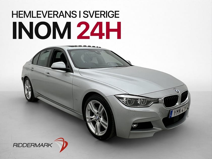 Bild 1 av BMW 330e Sedan 252hk M Sport Pano H/K Navi Keyless Sensorer