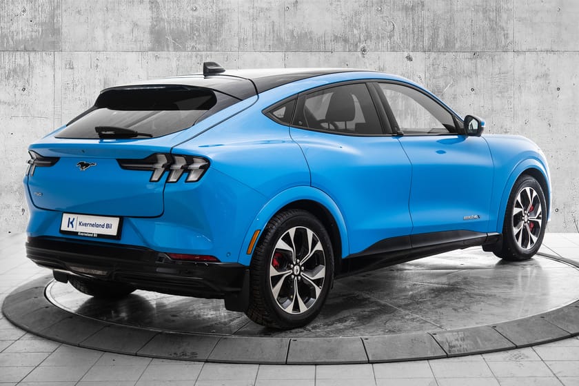 Bilde 4 av Ford Mustang Mach-E Long Range AWD | Pano | El.seter | 360 kam | Krok