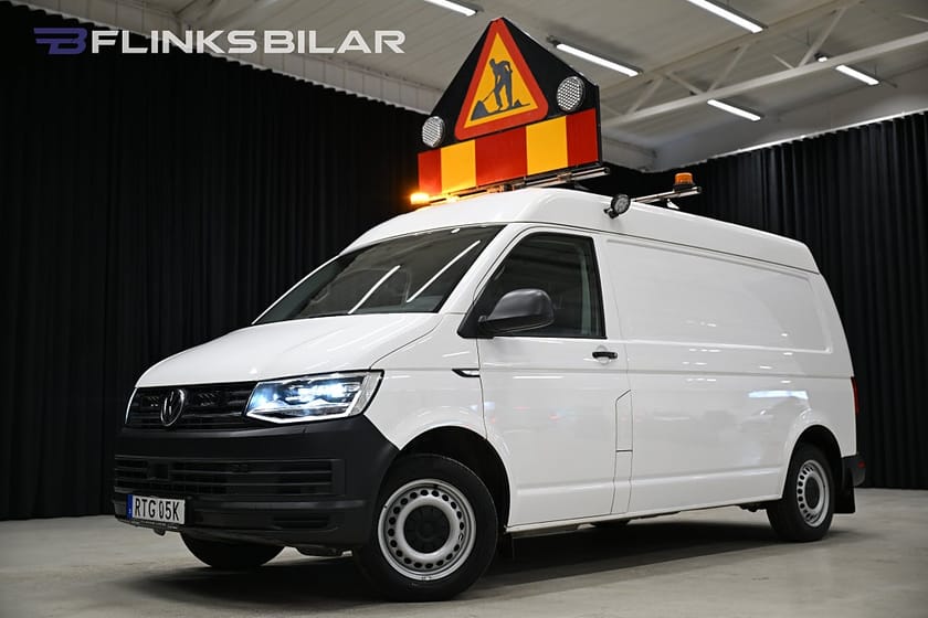 Bild 1 av Volkswagen Transporter 4Motion DSG 150HK L2|Högtak|V-Inredd|LED|GPS|Leasbar