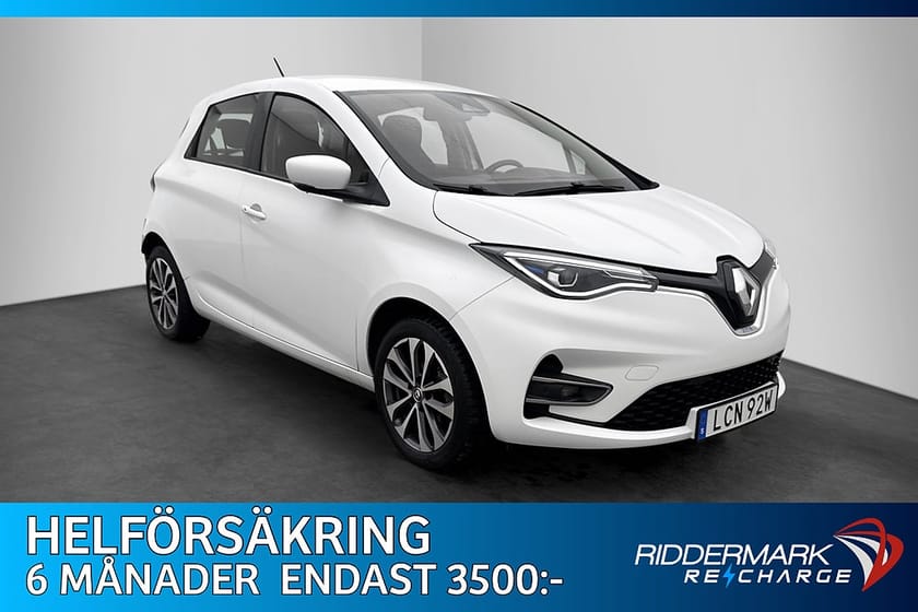 Bild 1 av Renault ZOE R110 52 kWh 109hk Friköpt batteri Kamera Rattvärme AC