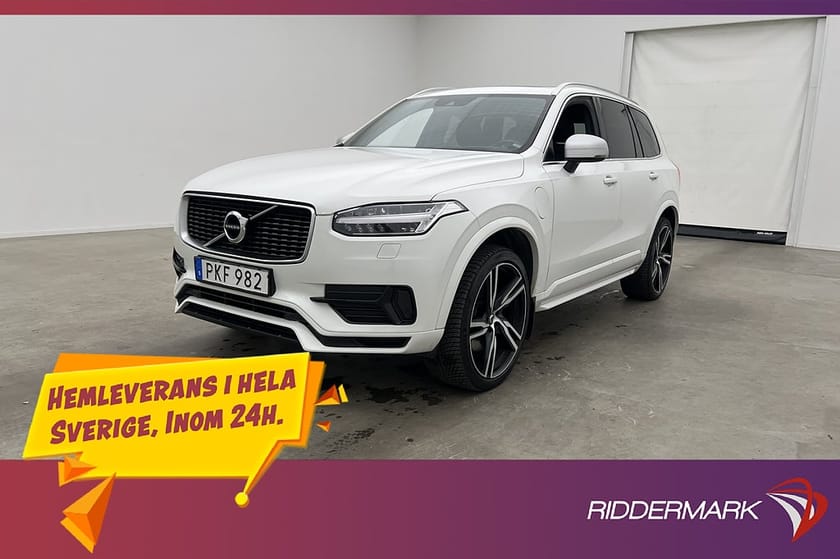 Bild 3 av Volvo XC90 T8 AWD 7-Sits R-Design Pano VoC HuD Kamera  Drag