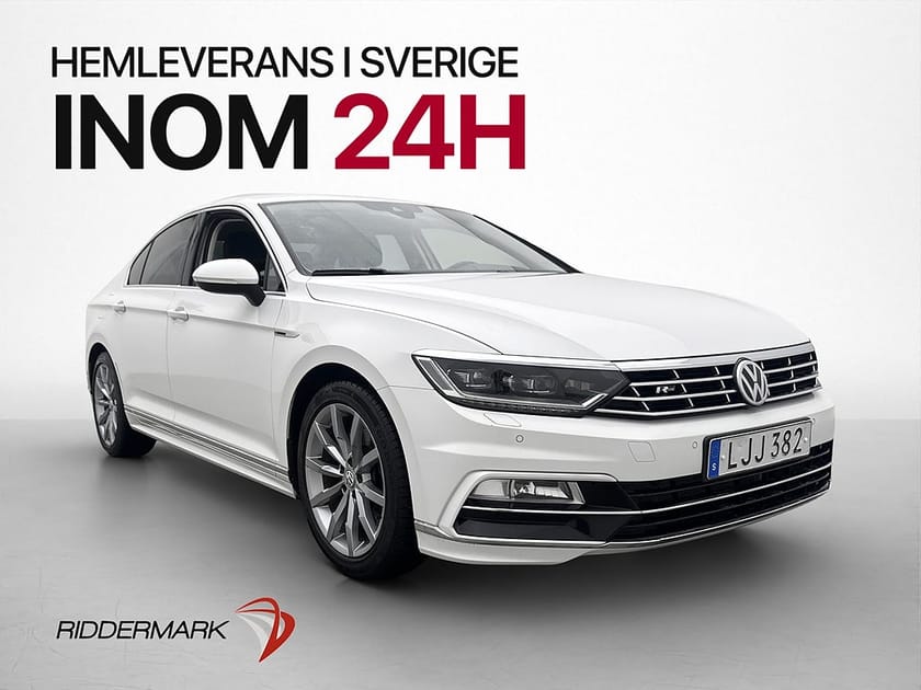 Bild 3 av Volkswagen Passat 240hk 4M R-Line Läder Kamera Cockpit Drag