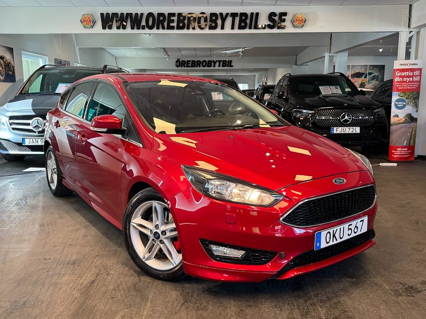 Bild 1 av Ford Focus 1.5 EcoBoost Aut Titanium Drag M-Värmare B-kamera 150hk
