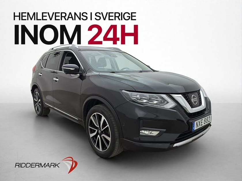 Bild 3 av Nissan X-Trail 2.0 dCi 4x4 7-Sits Pano 360° Navi Skinn Drag