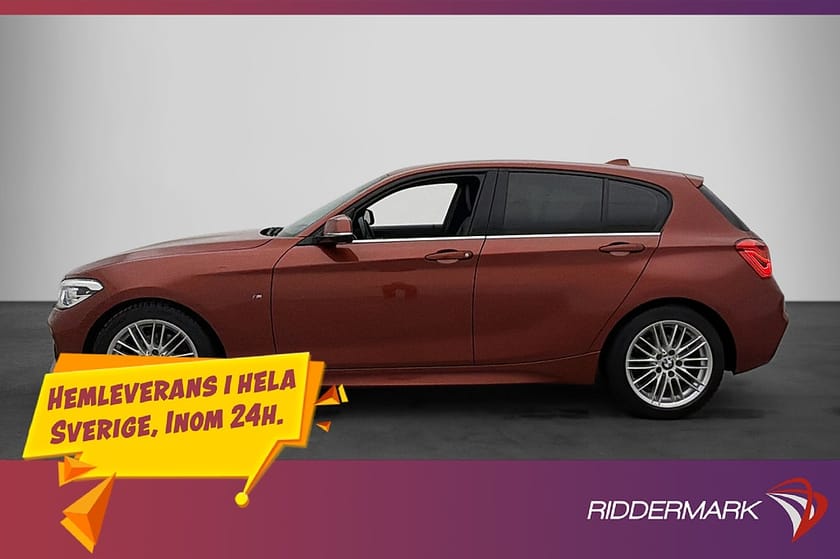 Bild 4 av BMW 118i Steptronic 136hk M Sport Sensorer Skinnklädsel