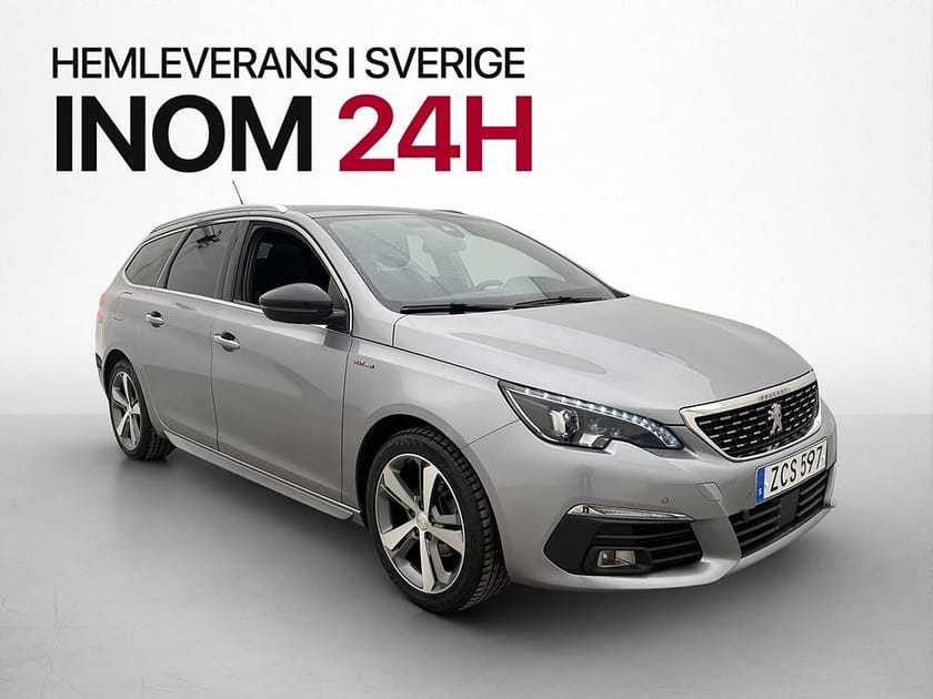 Bild 1 av Peugeot 308 SW GT-Line M&K-Värmare Pano CarPlay Halvskinn