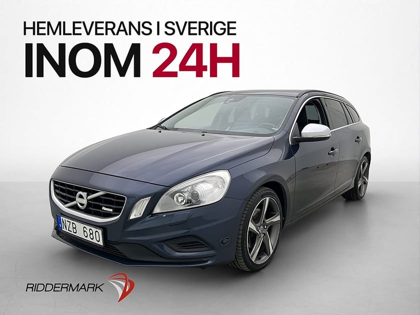 Bild 3 av Volvo V60 T4F 180hk R-Design M/K Värm Bluetooth Farthållare
