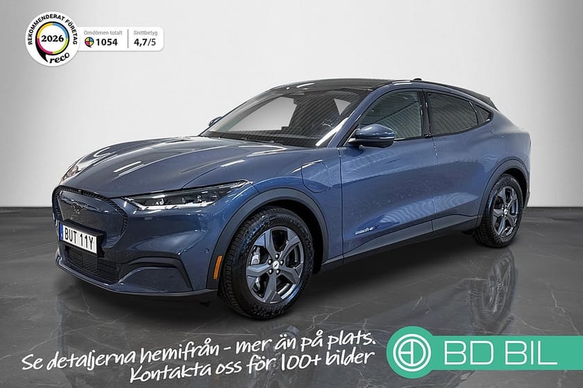 Bild 1 av Ford Mustang Mach-E Long Range TEKNIK+ PANORAMA B&O 360 KAMERA HELSKINN