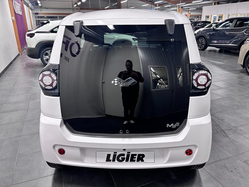 Bild 5 av Ligier Myli I.DEAL REVO D+ Bluetooth Svart konstläder, Vinterhjul