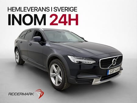 Volvo V90 Cross Country D4 AWD Skinn Head Up Kamera Drag