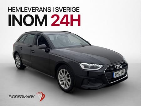 Audi A4 Avant 40 TDI quattro 190hk Q Proline Värmare Adaptiv Dragkrok