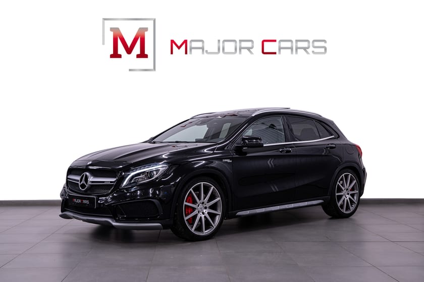 Bild 1 av Mercedes-Benz AMG GLA 45 Dynamic Plus Pano H/K Skalstol Sportavgas