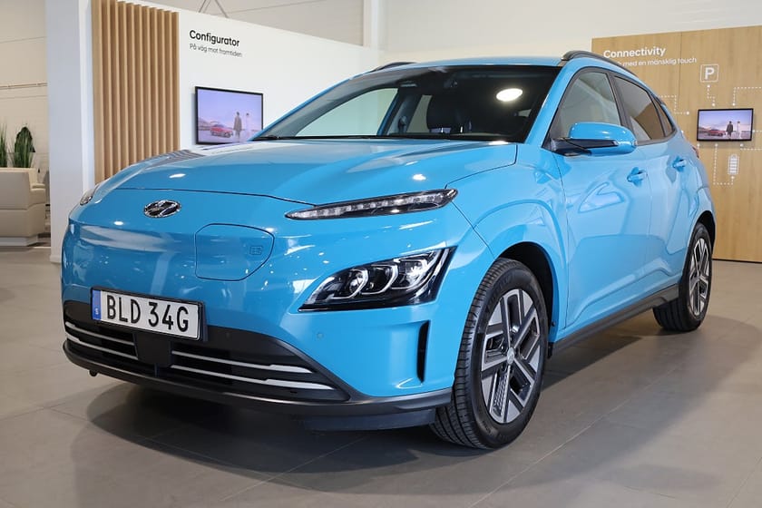 Bild 1 av Hyundai Kona Electric 39.2 kWh Essential Navi Kamera Krell Leasbar Rattvärme