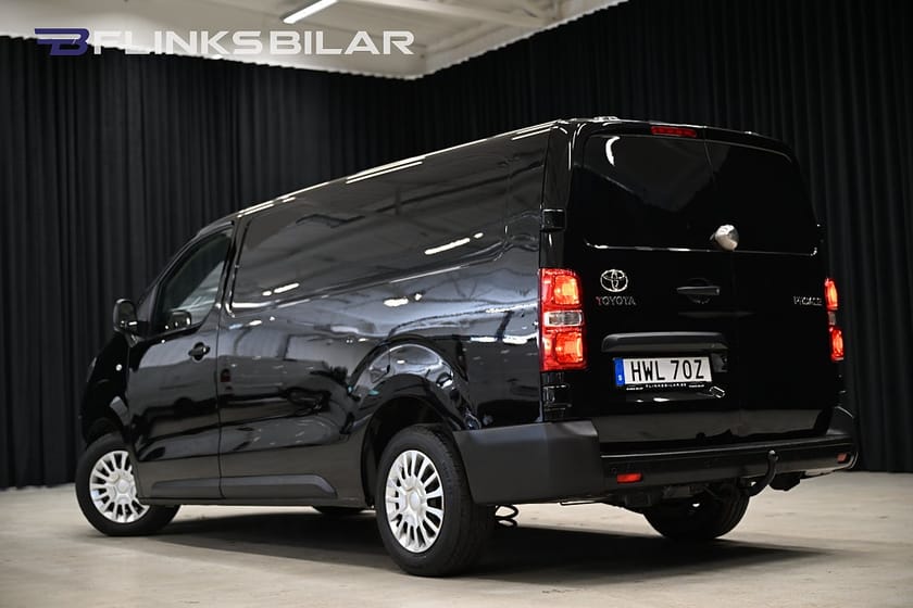 Bild 4 av Toyota Proace 2.0 D-4D 144HK Lång|Inredd|Drag|Värmare|EnÄgare|Leasbar