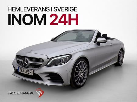 Mercedes-Benz C 300 Cabriolet 258hk AMG Line 360° Burmester