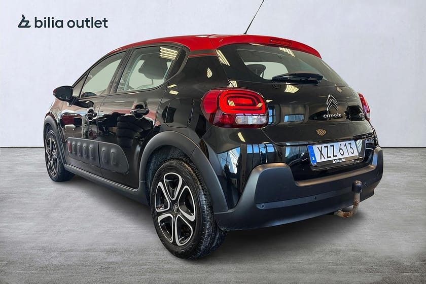 Bild 4 av Citroën C3 1.2 VTi Feel 83hk / Drag CarPlay Sensorer Farthållare