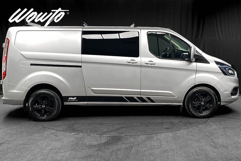 Bild 3 av Ford Transit Custom 300 Crew Van Aut 130HK L2 5-Sits Limited /Drag