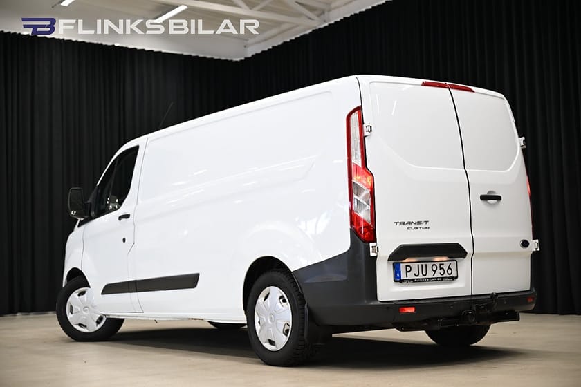 Bild 4 av Ford Transit Custom 290 130HK L2|Inredd|Dubbelgolv|Drag|Värmare|NyKamrem