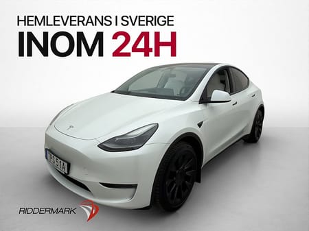 Tesla Model Y Long Range AWD Ljus interiör Drag Autopilot