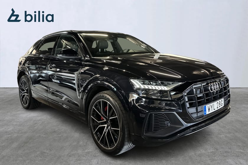 Bild 2 av Audi Q8 55 TFSI quattro S-line Dragkrok Panorama Värmare 360° B&O