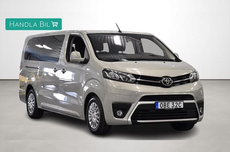 Toyota Proace Verso 2.0 Aut Shuttle Long 9-sits Moms AdaptivF M-värm HUD