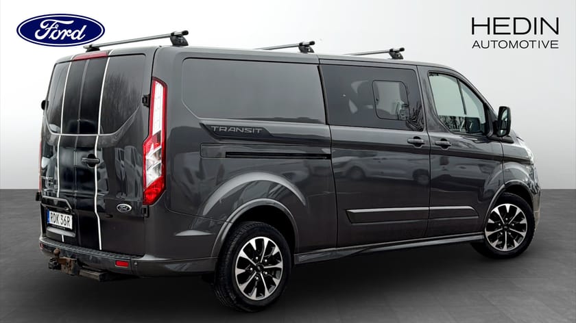 Bild 2 av Ford Transit Custom 320 Crew Van Sport|Dubbelhytt|185hk|